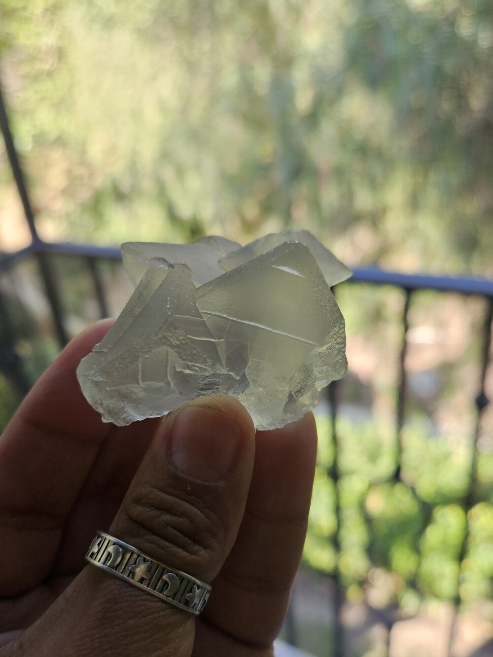 Translucent Pale Green Chinese Fluorite